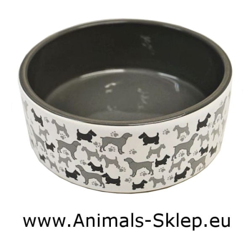 Yarro miska ceramiczna dla psa 12,5cm Pieski