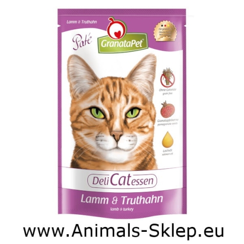 GranataPet DeliCatessen Jagnięcina Indyk 85g