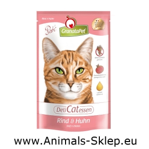 GranataPet DeliCatessen Wołowina Kurczak 85g