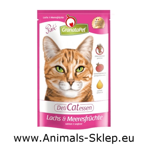 GranataPet DeliCatessen Łosoś Owoce Morza 85g