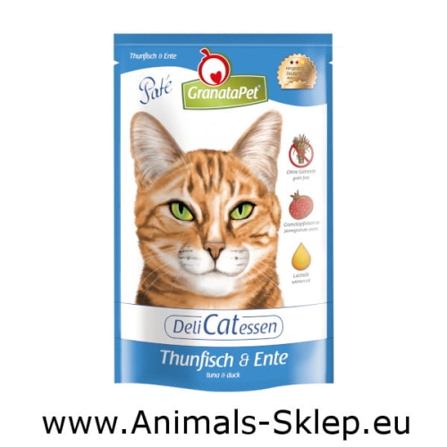 GranataPet DeliCatessen Tuńczyk Kaczka 85g