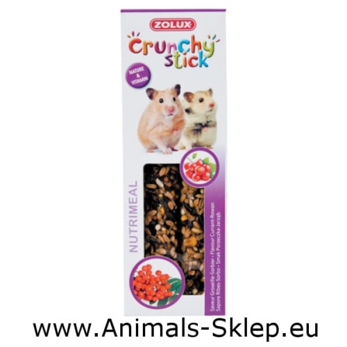 Zolux Crunchy Stick Chomik Porzeczka Jarzębina 115g