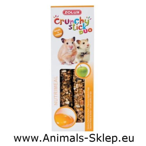 Zolux Crunchy Stick Chomik Jabłko Jajko 115g