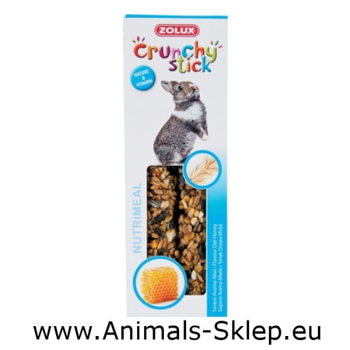 Zolux Crunchy Stick Królik Owies Miód 115g