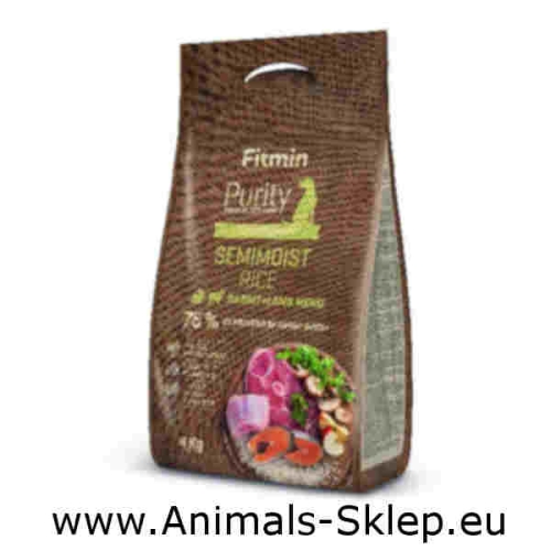 Fitmin Purity Rice Semimoist Rabbit&Lamb 4kg