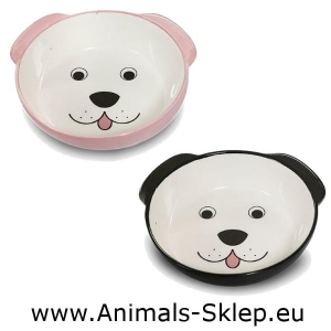 Yarro miska ceramiczna w kształcie głowy psa 16cm