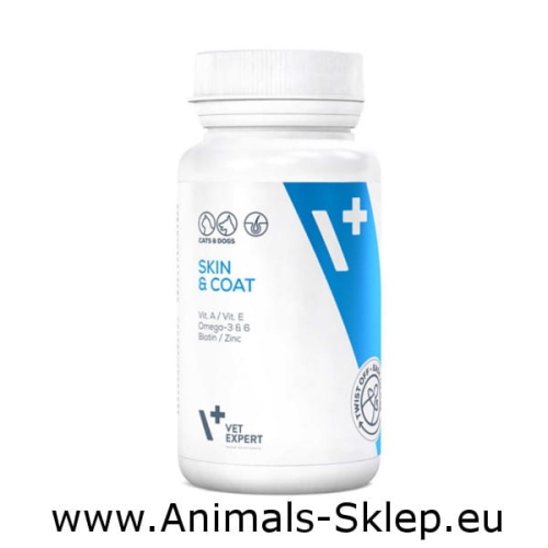 VetExpert Skóra i sierść skin coat 30 kapsułek