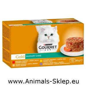 Gourmet Gold Savoury Cake mix smaków 4x85g