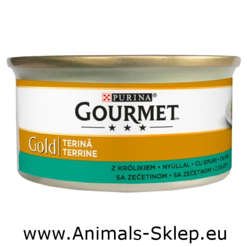 Gourmet Gold pasztet z królikiem 85g