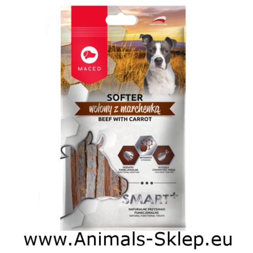 Maced Smart+ Softer wołowy z marchewką 90g