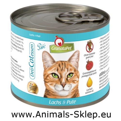 GranataPet DeliCatessen Łosoś Indyk 200g