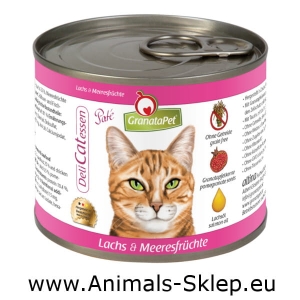 GranataPet DeliCatessen Łosoś Owoce Morza 200g