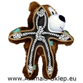 Kong Knots Wiild Bear S/M miś piszczący z węzłami budowa