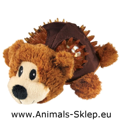 Kong Shells Bear S miś zabawka piszcząca