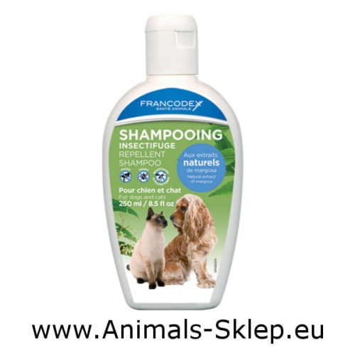 Francodex szampon przeciw insektom dla psów i kotów 250ml