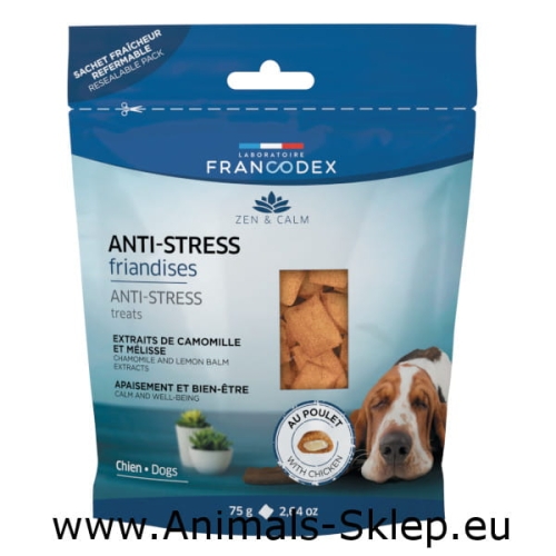 Francodex przysmak dla psa antystresowy z kurczakiem 75g