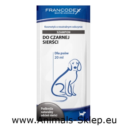 Francodex szampon do czarnej sierści 20ml