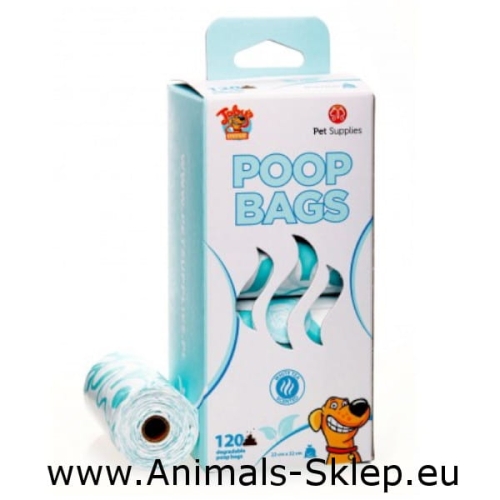 Toby's Choice Poop Bags Woreczki zapachowe zapas 8x 15szt