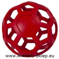 JW piłka ażurowa Hol-ee roler Medium 11,5cm czerwona