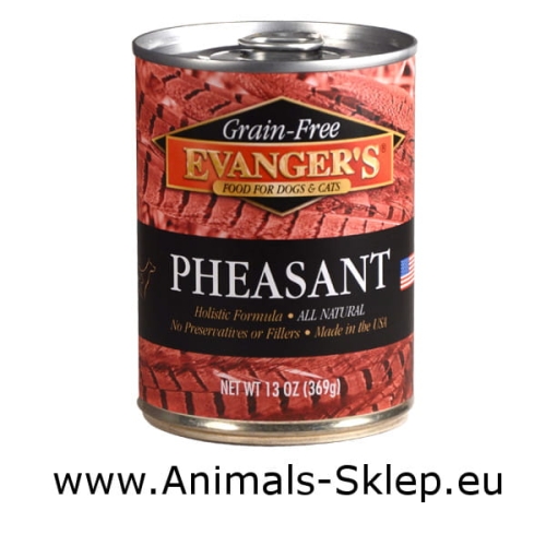 Evanger's Grain Free Pheasant Bażant 369g