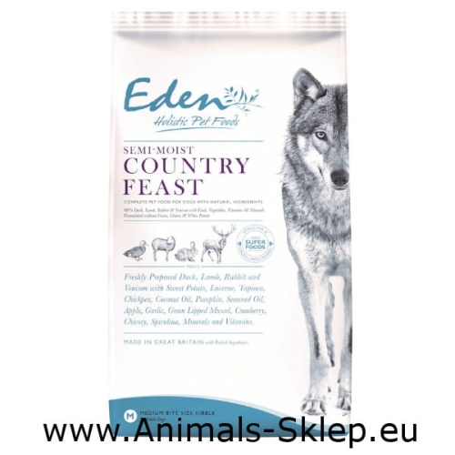 Eden Country Feast karma półwilgotna dla psa 6kg