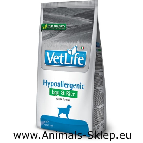 Farmina Vet Life Hypoallergenic Egg Rice Dog 2kg