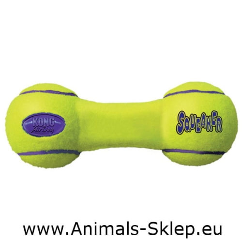 Kong Airdog Squeaker Dumbbell S zabawka dla psa