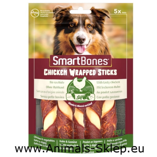 Smart Bones Chicken Wrap Sticks medium 5szt