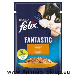 Purina Felix Fantastic kurczak w galarecie 85g