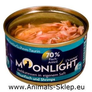 Moonlight Dinner Nr7 tuńczyk krewetki 80g