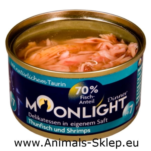 Moonlight Dinner Nr7 tuńczyk krewetki 80g