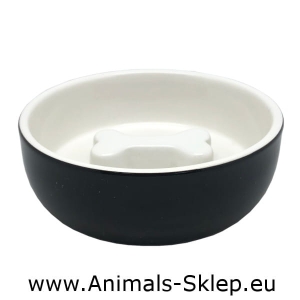 Yarro miska ceramiczna spowalniająca jedzenie Kostka 13,5cm