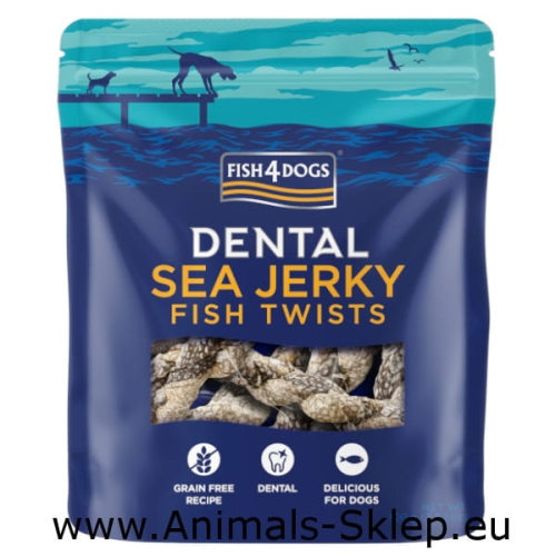 Fish4Dogs Sea Jerky Fish Twists 100g
