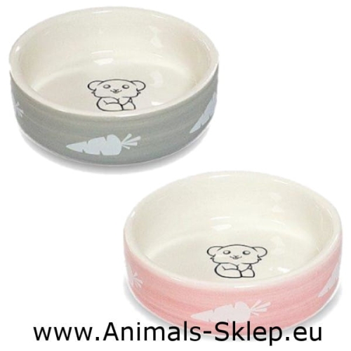 Yarro miska ceramiczna dla chomika gryzonia 8,5cm