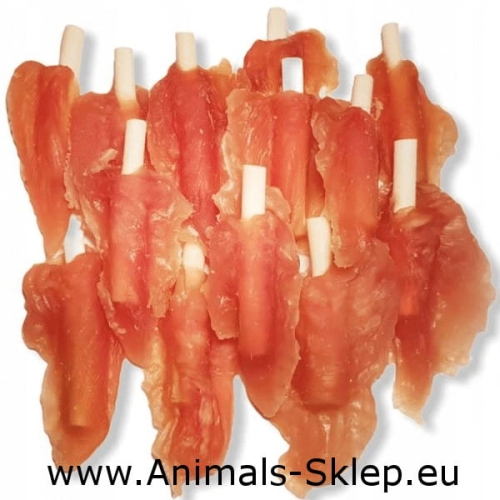Happy Snacky kurczak na patyku 7cm 500g