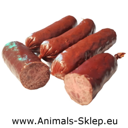 Happy Snacky Napsanosy kabanosy z kaczką 98% mięsa 500g