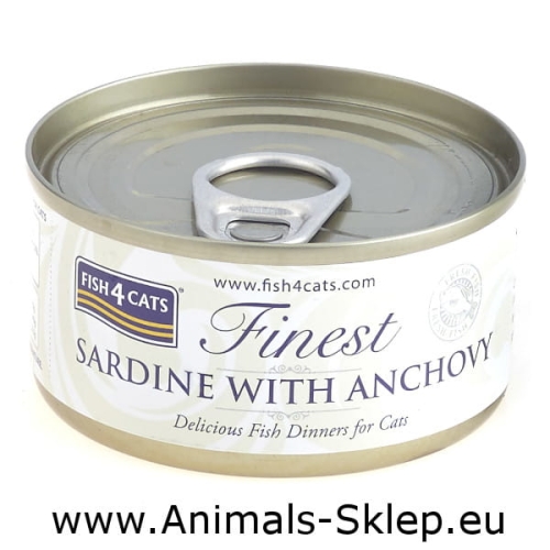 Fish4Cats Sardynka z Anchois 70g