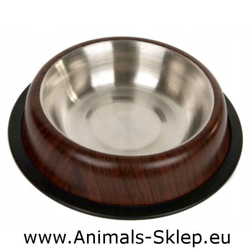 Chico Miska Metalowa na gumie Drewno 0,95l
