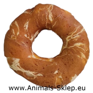 Happy Snacky ring wołowy z łososiem i dorszem 125g  10cm