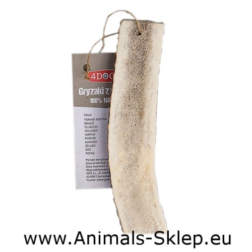 4DOGS Gryzak z poroża easy L hand made