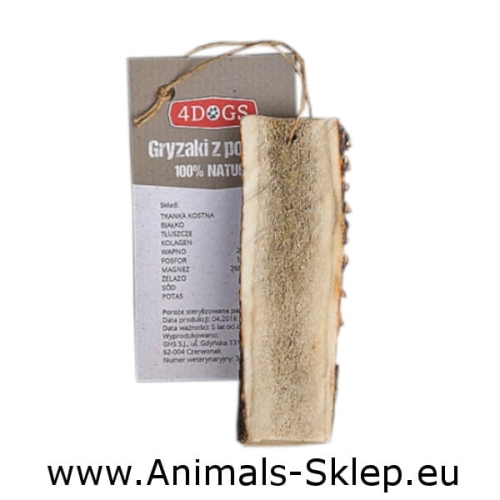 4DOGS Gryzak z poroża easy M hand made