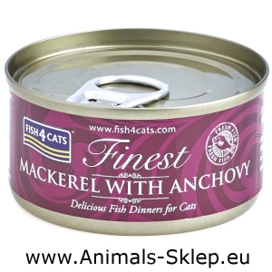 Fish4Cats Makrela z Anchois 70g
