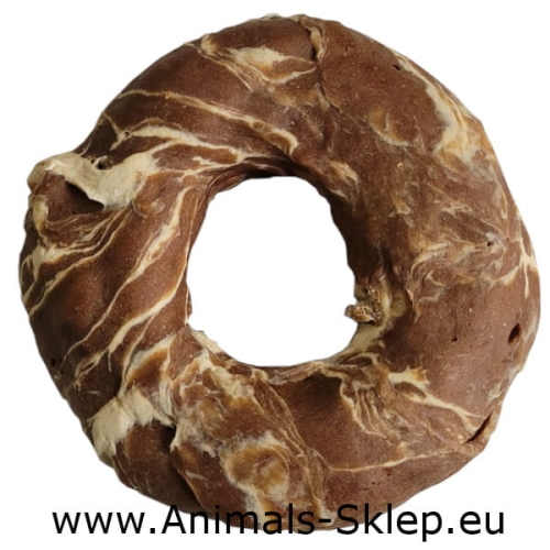 Happy Snacky ring wołowy z kaczką i dorszem 125g 10cm