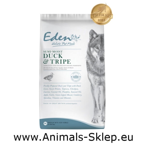 Eden karma półwilgotna dla psa Kaczka i żołądki 6kg