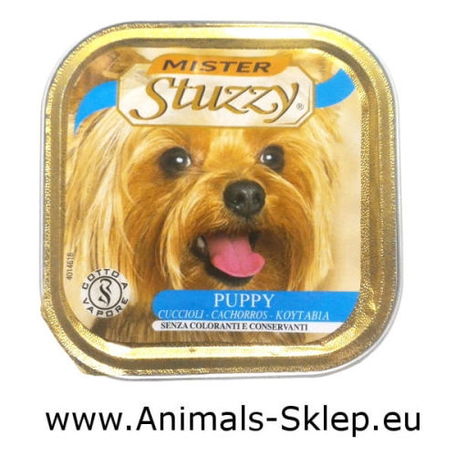 Stuzzy Mister Dog Puppy z kurczakiem tacka 150g