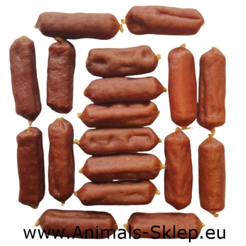 Happy Snacky miękkie kiełbaski z kaczki 500g