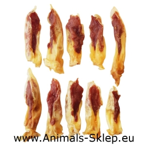 Happy Snacky ucho królicze z kaczką 500g