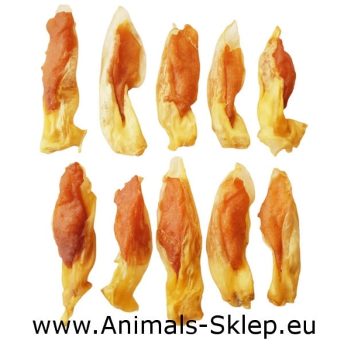 Happy Snacky ucho królicze z kurczakiem 500g