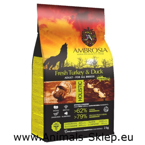 Ambrosia indyk i kaczka 14kg