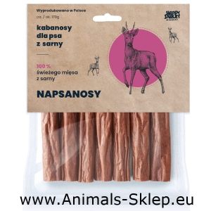 Happy Snacky Napsanosy z Sarny 98% mięsa 7szt
